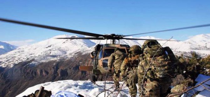 Dersim’de operasyon