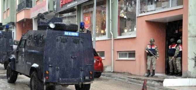 Dersim’de operasyon: 1 kişi gözaltına alındı