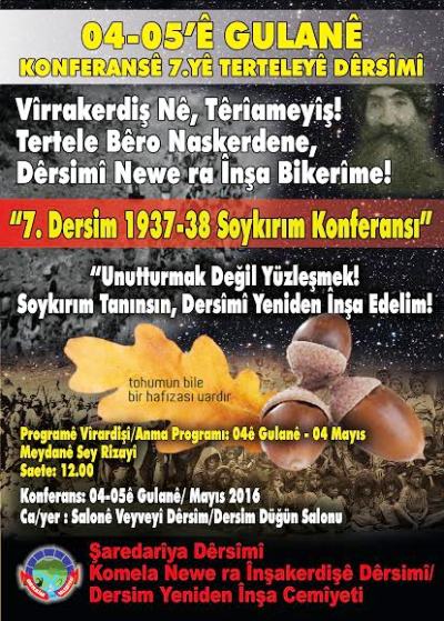 Dersim Belediyesi konferansa hazırlanıyor