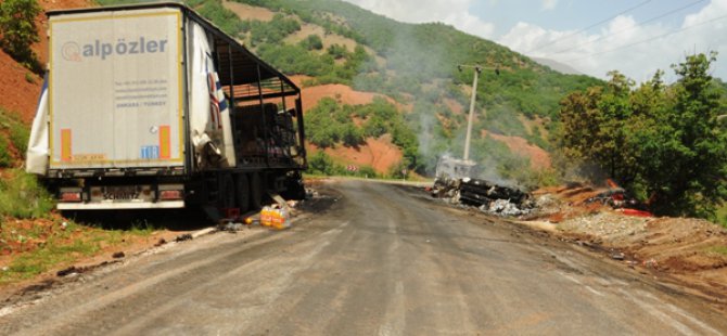 Dersim-Erzincan karayolu trafiğe açıldı