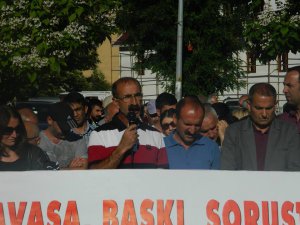 Dersim’de gözaltı ve tutuklama protestosu