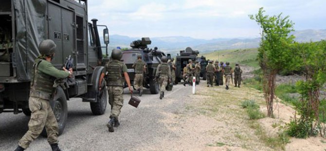 Dersim'de operasyon