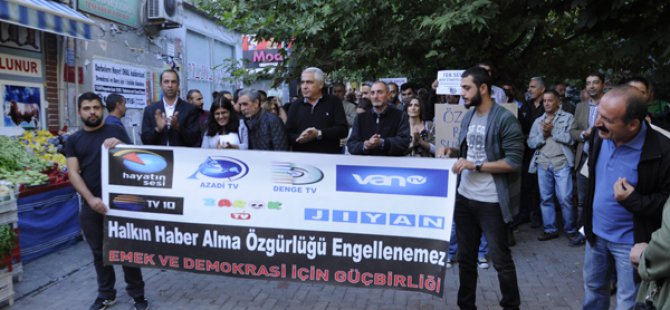 Dersimliler, Televizyonların Karartılmasını Protesto Etti