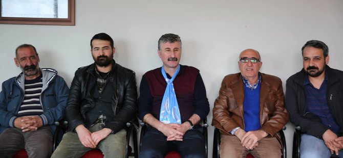 Alper Taş, Dersim’de Emek Partisi’ni ziyaret etti