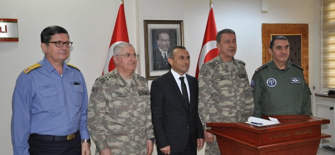 Genelkurmay Başkanı  Akar'dan Elazığ ve  Dersim ziyareti