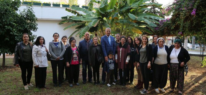 Hozatlı kadınlar Mezitli ziyaretini tamamladı