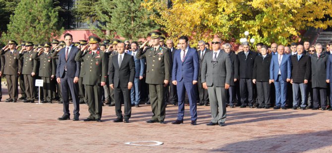 Tunceli'de 10 Kasım anması