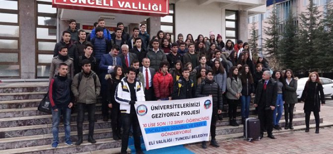 600 Lise öğrencisi İstanbul, Ankara ve İzmir’i gezecek