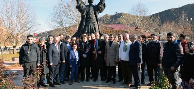 Meral Akşener Dersim’i ziyaret etti