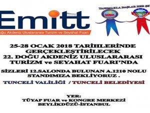 Tunceli ‘Emitt’ Fuarında!