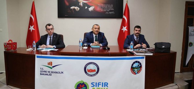 "Sıfır Atık" projesinin tanıtım toplantısı yapıldı