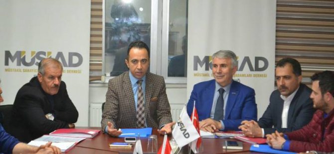 MÜSİAD Rektör İpek’i ağırladı