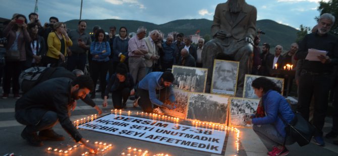 Dersim katliamında hayatını kaybedenler anıldı