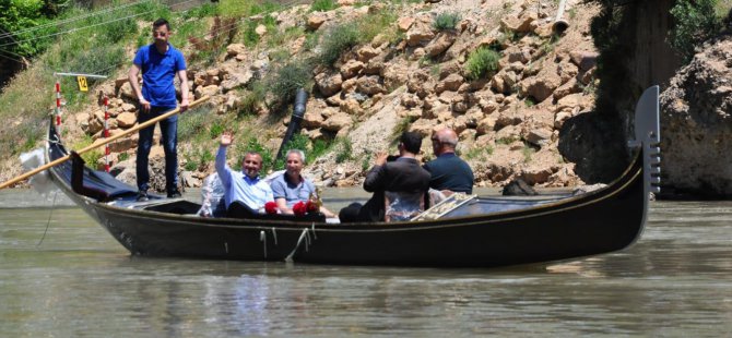 Dersim’de gondol keyfi