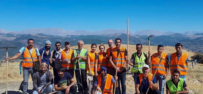 Dersim’de yangın kontrol altına alındı