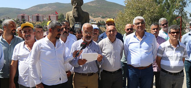 KESK Heyeti: Dersim’de yanan insanlığımızdır