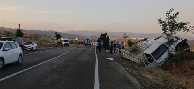 Aktuluk mahallesinde kaza:20 yaralı