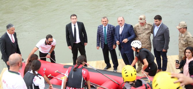 Rafting eğitim merkezi açıldı