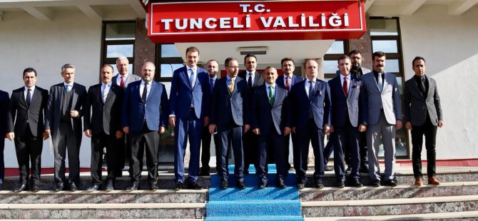 Bakan Kasapoğlu Tunceli'de