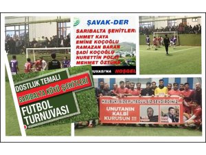 Sarıbalta köyünde  futbol turnuvası