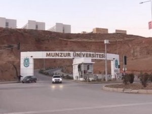 Munzur Üniversitesinde söyleyişi