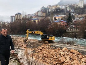 Rafting Dünya Kupası parkur çalışması başladı