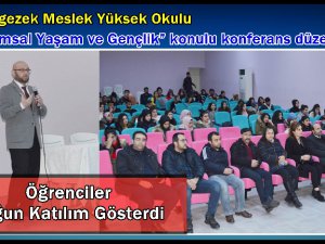 Çemişgezek’te “Toplumsal Yaşam ve Gençlik” konferansı