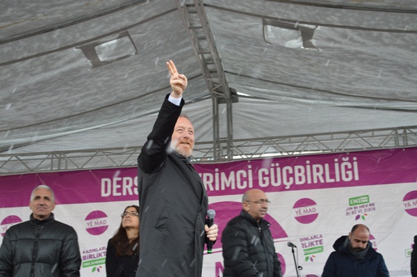 HDP Dersim’de miting düzenledi