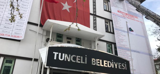 Maçoğlu, gelir-gider tablosunu belediye binasına astı