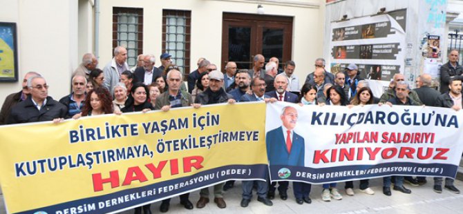 Dersim Dernekleri Federasyonu: İçişleri Bakanı ve Ankara Valisi görevden alınsın