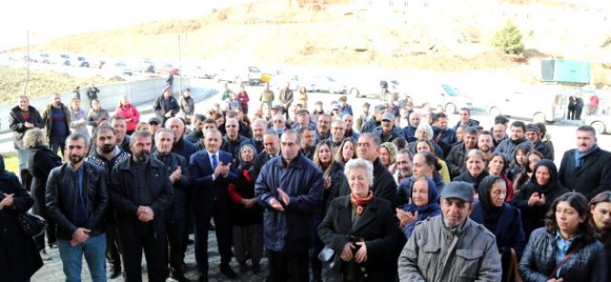 206 konut hak sahiplerine teslim edildi