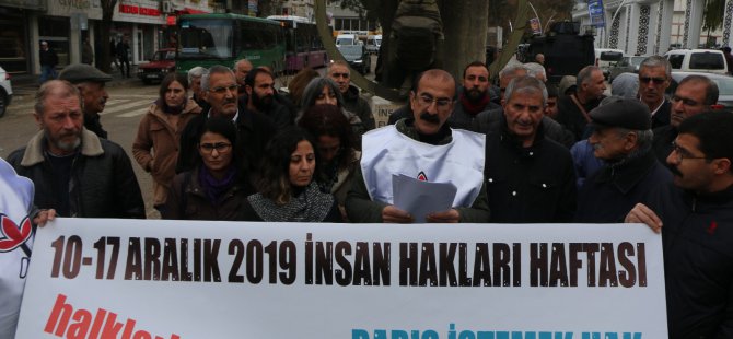 İHD Dersim: Hak ihlallerinin son bulmasını istiyoruz