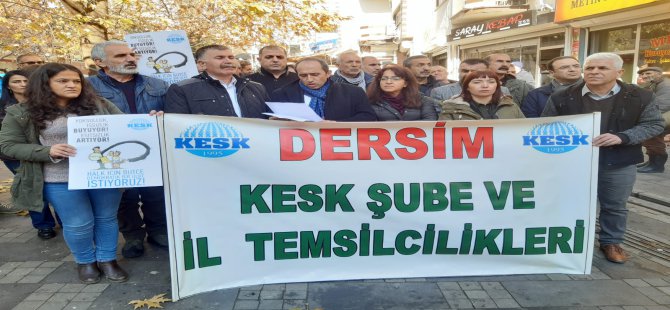 KESK’ten “İnsanca Yaşamak İstiyoruz!” mitingine çağrı