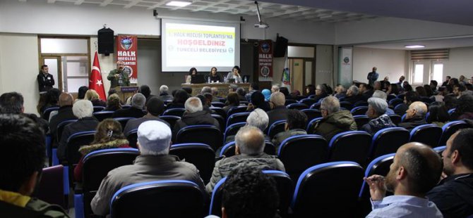 Belediye, 1. Halk Meclisi Toplantısını gerçekleştirdi