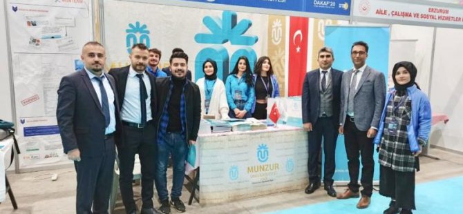 Munzur Üniversitesi, Doğu Anadolu Kariyer Fuarı’na katıldı