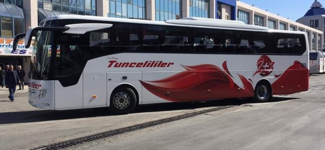 Otobüs firması yolcularını korumak için taşımacılığa ara verdi