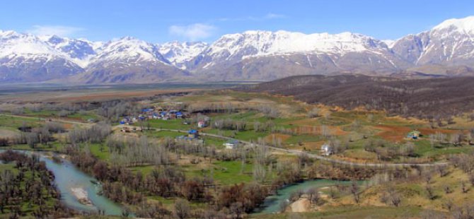 Munzur Vadisi ilkbaharda bir başka güzel