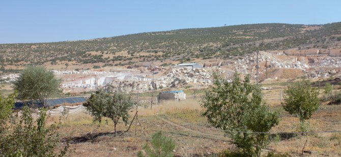 Koçpınar köylülerinden maden ocağı tepkisi