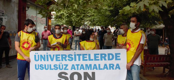 Eğitim-Sen Dersim Şubesi: Üniversitelerde usulsüz atamalara son verilsin