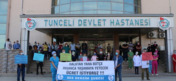 SES Dersim Şubesi’nden “Halktan yana bütçe insanca yaşama” talebi