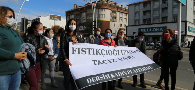 Taciz olayını protesto eden kadınlara polis müdahalesi