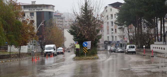 Sessizliğe bürünen ilimizde kısıtlamaya uyuldu