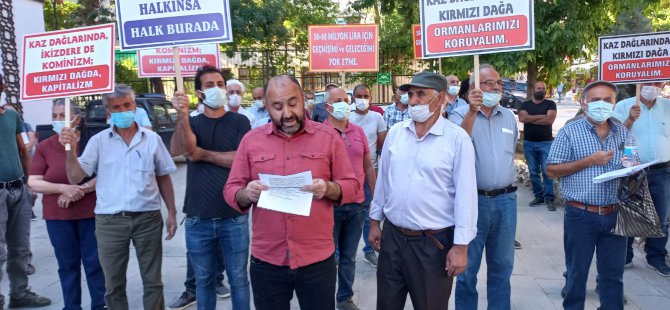 KÖYLÜLERDEN 'KATI ATIK TESİSİ' PROJESİNE TEPKİ