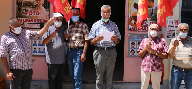 EMEP Pertek İlçe Örgütü’nden zam tepkisi