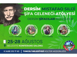 Dersim'de şifa geleneği atölyesi