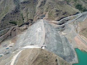 Erzincan Turnaçayırı Barajı su tutmaya başladı