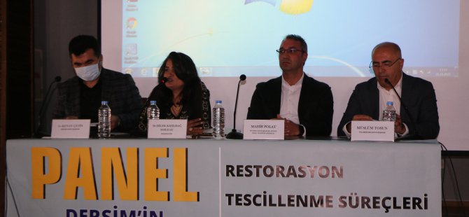 'Dersim’in Kutsal Mekânları' konulu panel düzenlendi