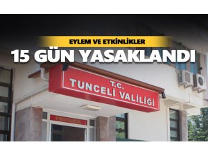 Pandemi nedeniyle gösteri ve etkinlikler 15 gün yasaklandı