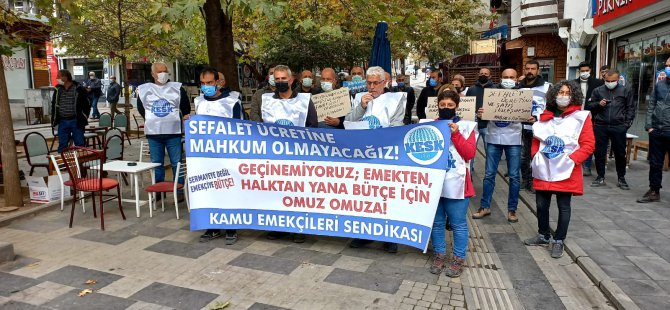 KESK Dersim Şubeler Platformu: Halktan, emekten yana bütçe istiyoruz