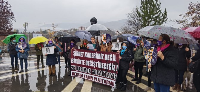 Dersim’de yasağa rağmen kadınlar sokağa çıktı